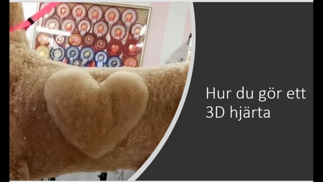 Hur man gör ett 3D hjärta