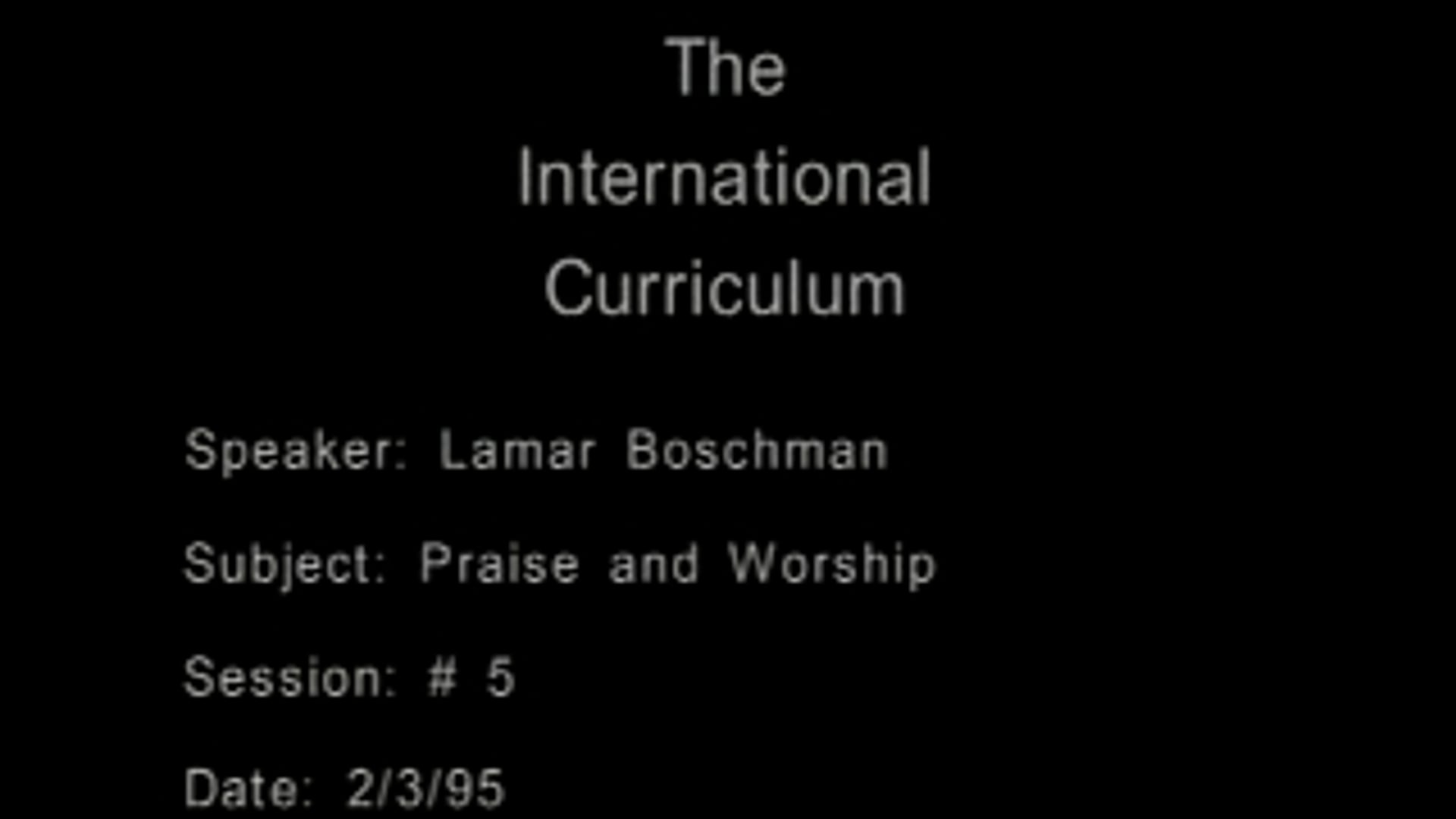 How to Become a Worshipper