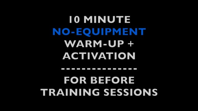 No Equipment Warm-up