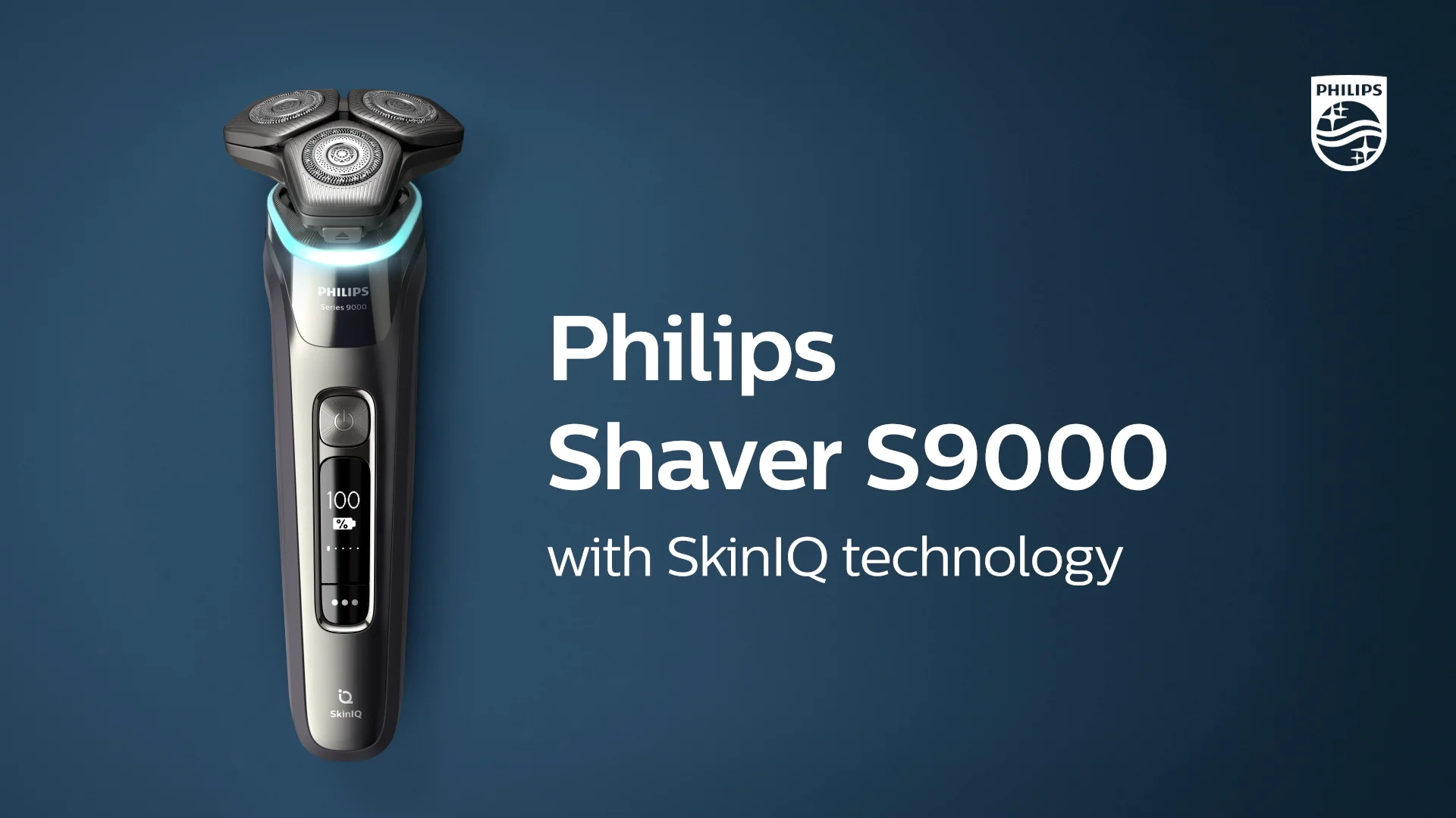PHILIPS Shaver 9000 Series 美品 Philips Shaver Series 9000 SkinIQ - Chrome Silver | OZ Hair