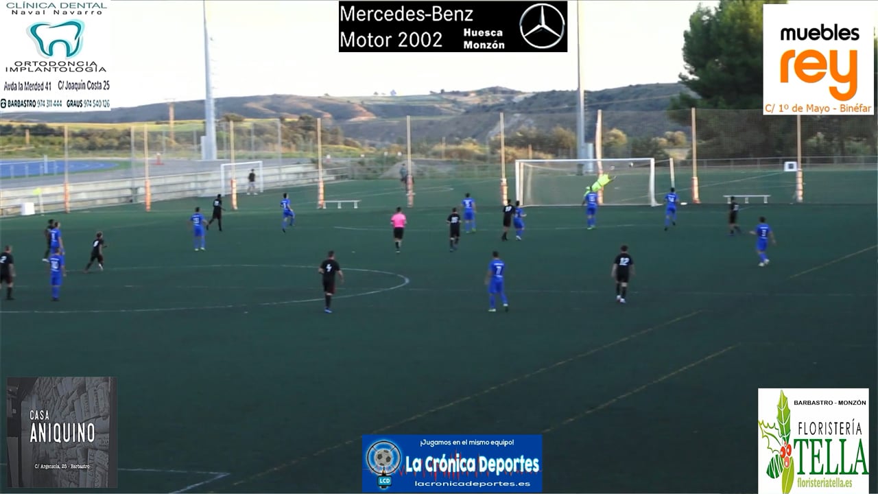 (RESUMEN y GOLES) P. Ferranca Tella 0-3 Internacional Huesca / Jornada 3 / Preferente - Gr 1