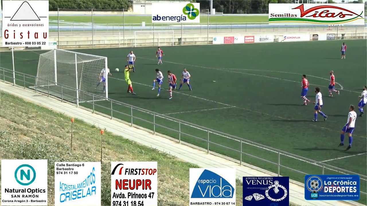 (RESUMEN y GOLES) UDB Somontano 5-0 CD Sena / Jornada 1 / 2ª Regional Gr 2-1