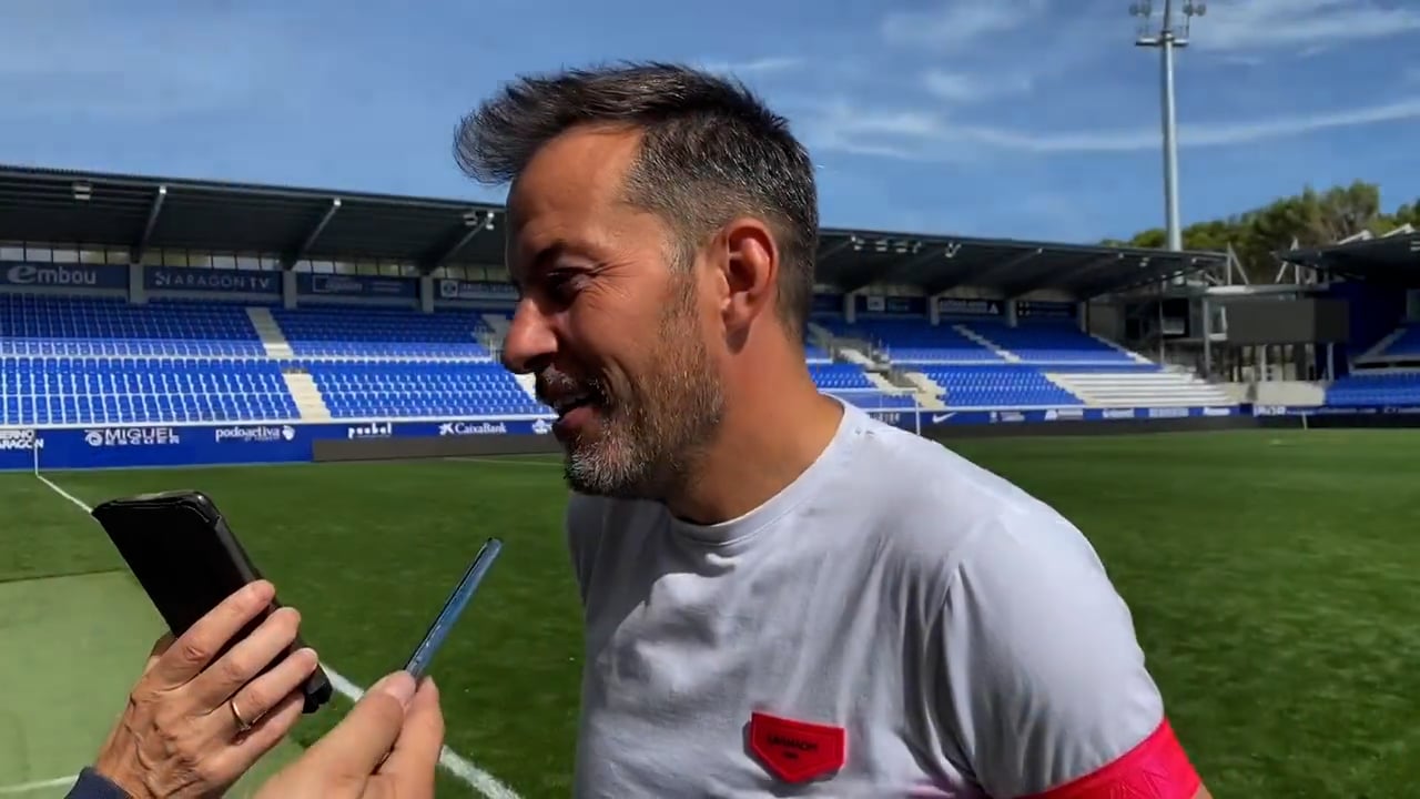 DANI ASO (Entrenador Huesca B) SD Huesca B	 0-0 SD Formentera / J 4 / 2ª RFEF - Grupo 3 / Fuente Twitter Huesca B