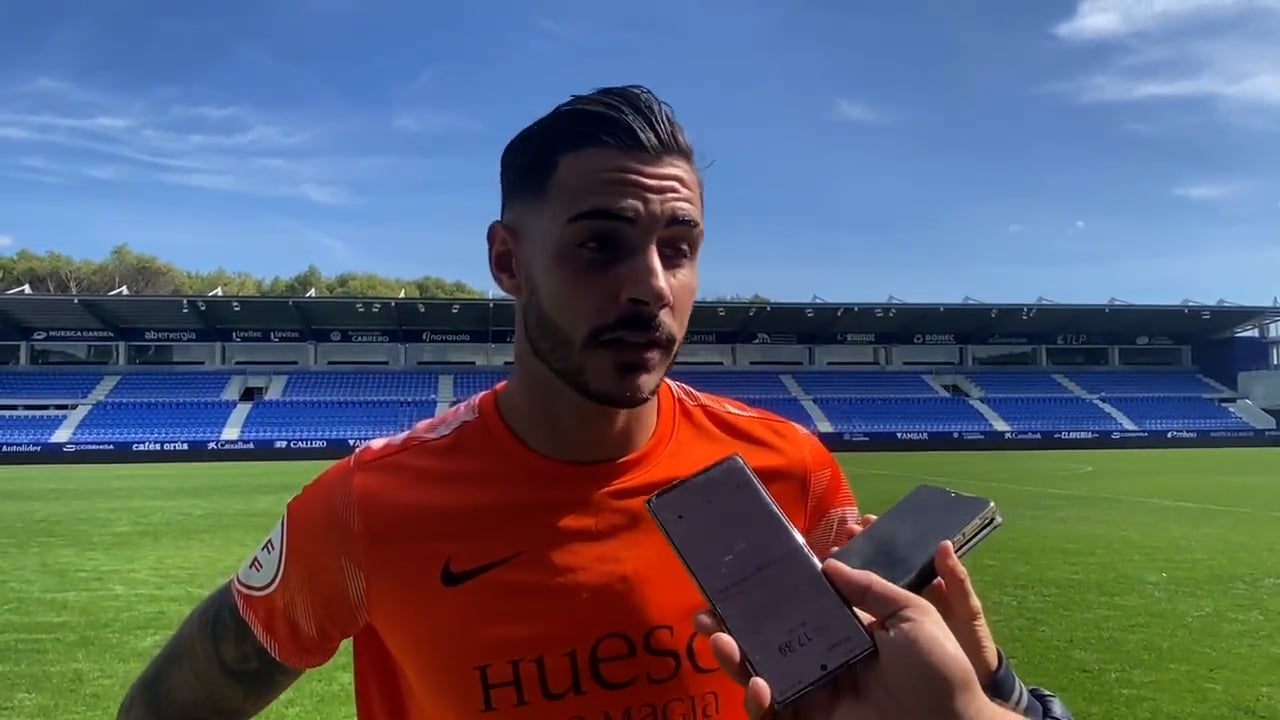 VALERA (Jugador Huesca B) SD Huesca B 0-0 SD Formentera / J 4 / 2ª RFEF - Grupo 3 / Fuente Twitter Huesca B