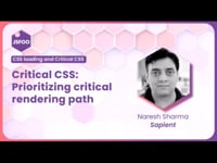 Critical CSS | Prioritizing critical rendering path | What and how to manage