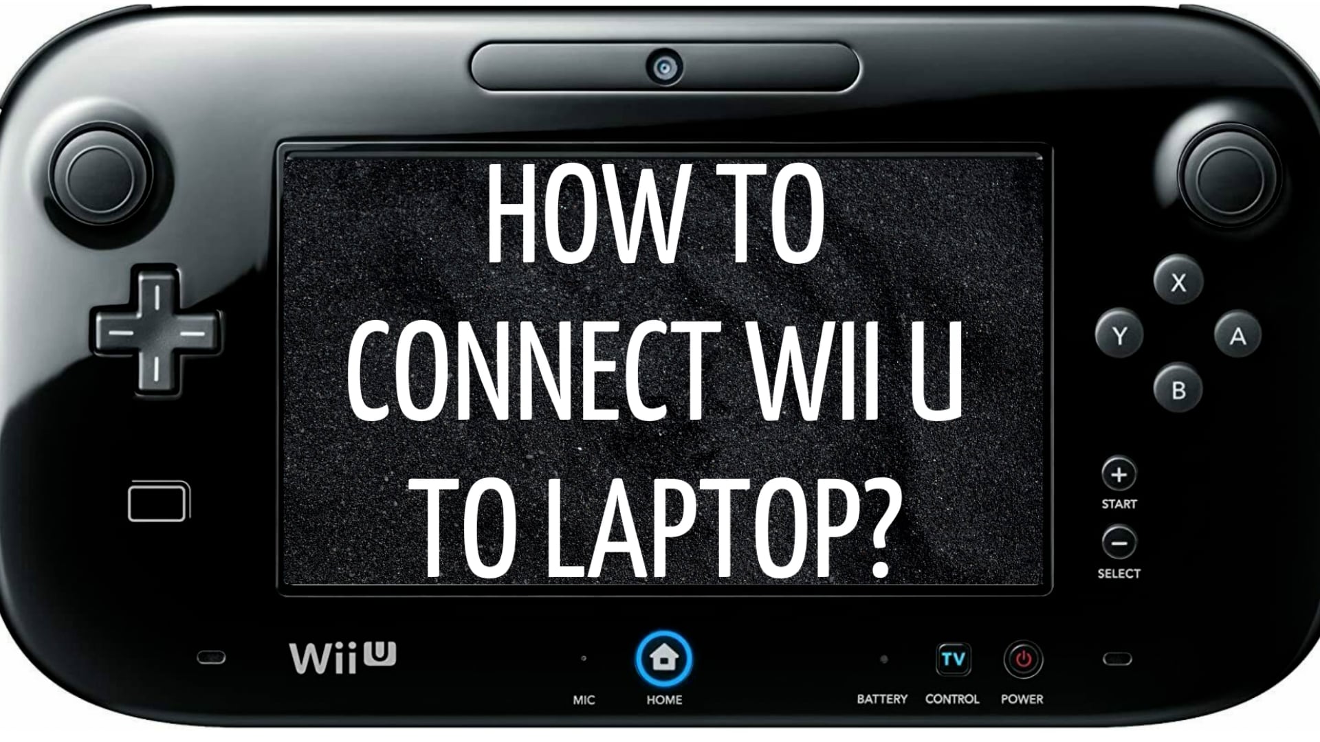 How to Connect Wii U to Laptop.mp4 on Vimeo