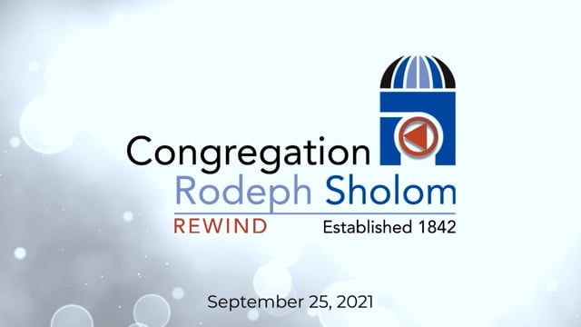 Torah Study 9/25/2021