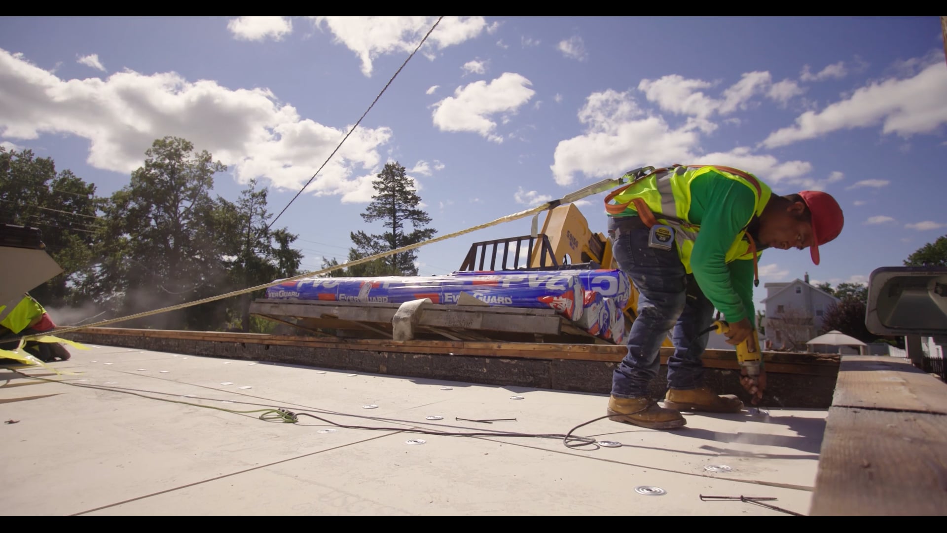 PB Roofing - Volunteering at VFW 493