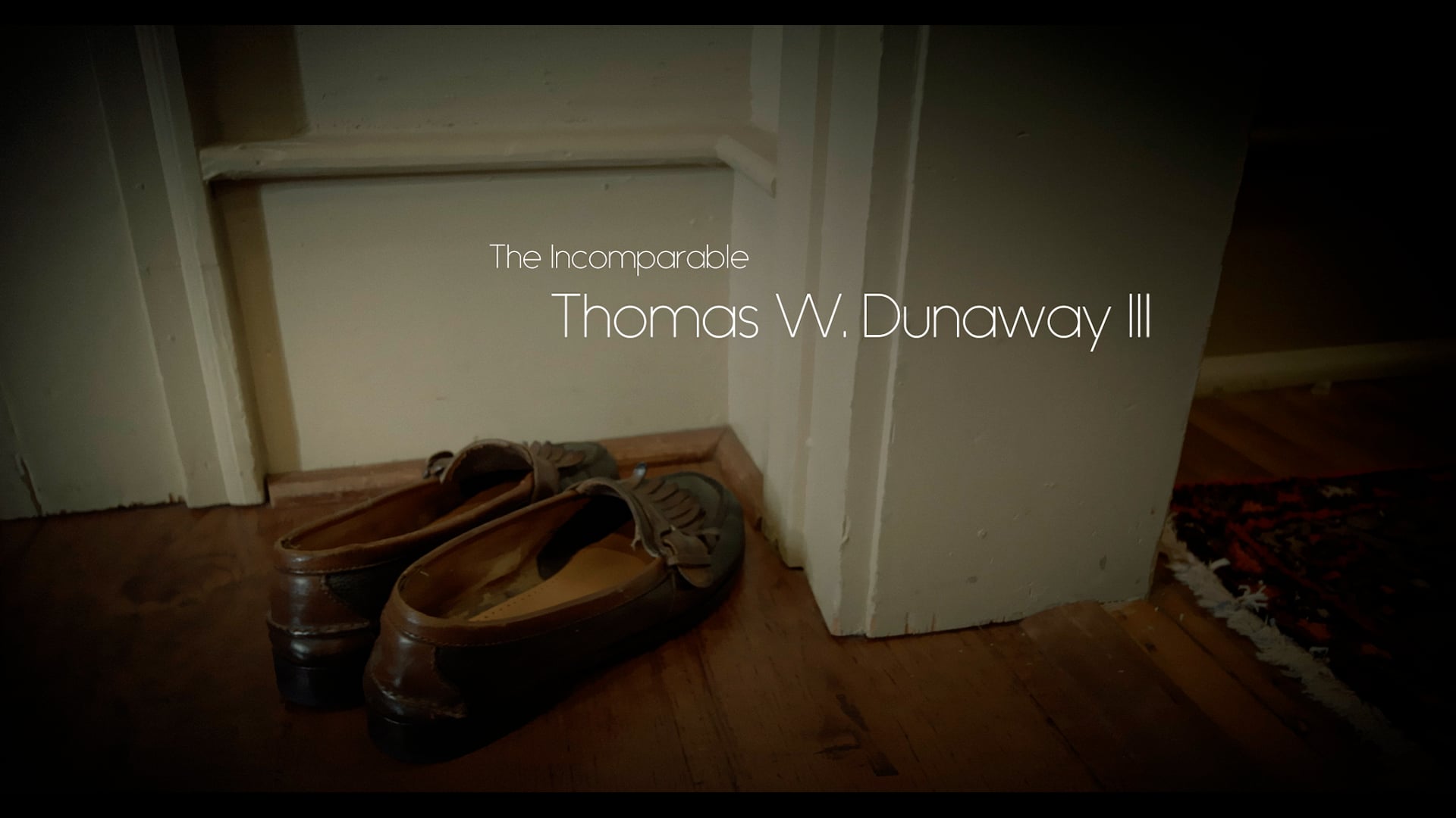The Incomparable Thomas W. Dunaway III