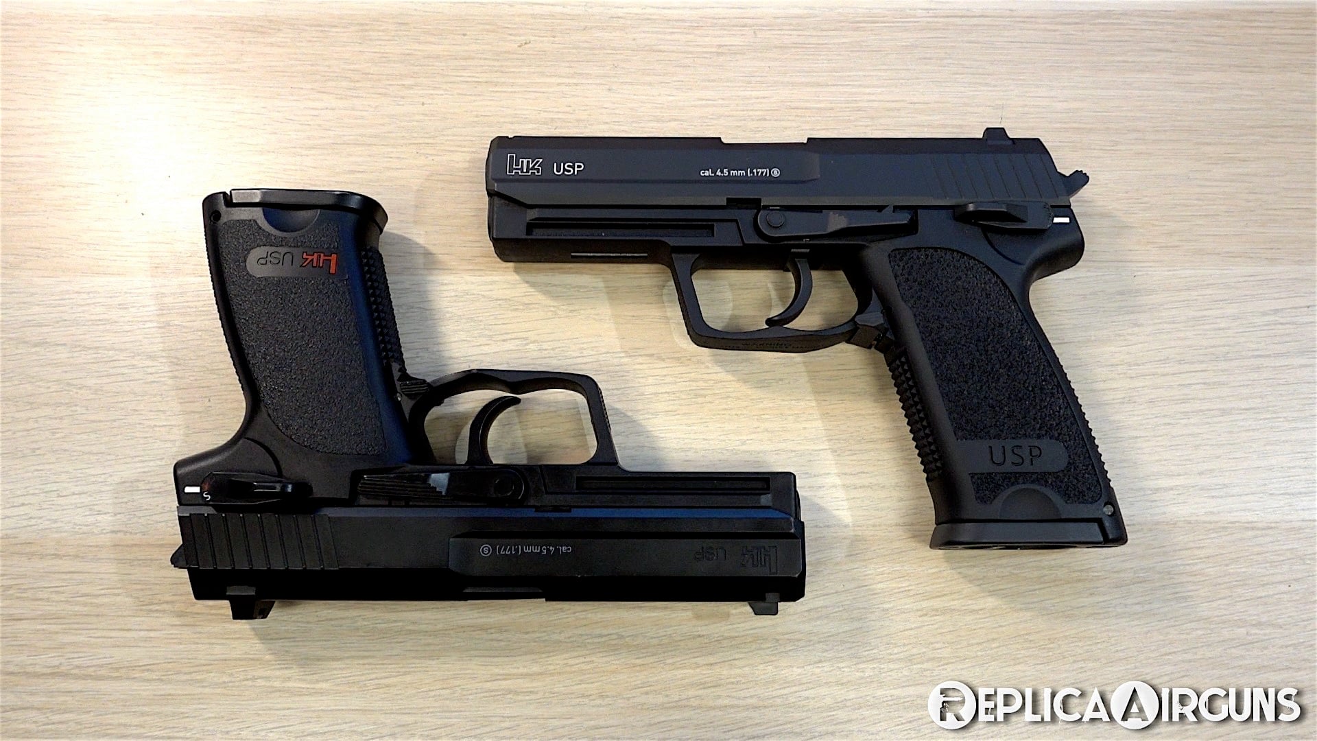 Umarex HK USP Blowback CO2 BB Pistol Table Top Review