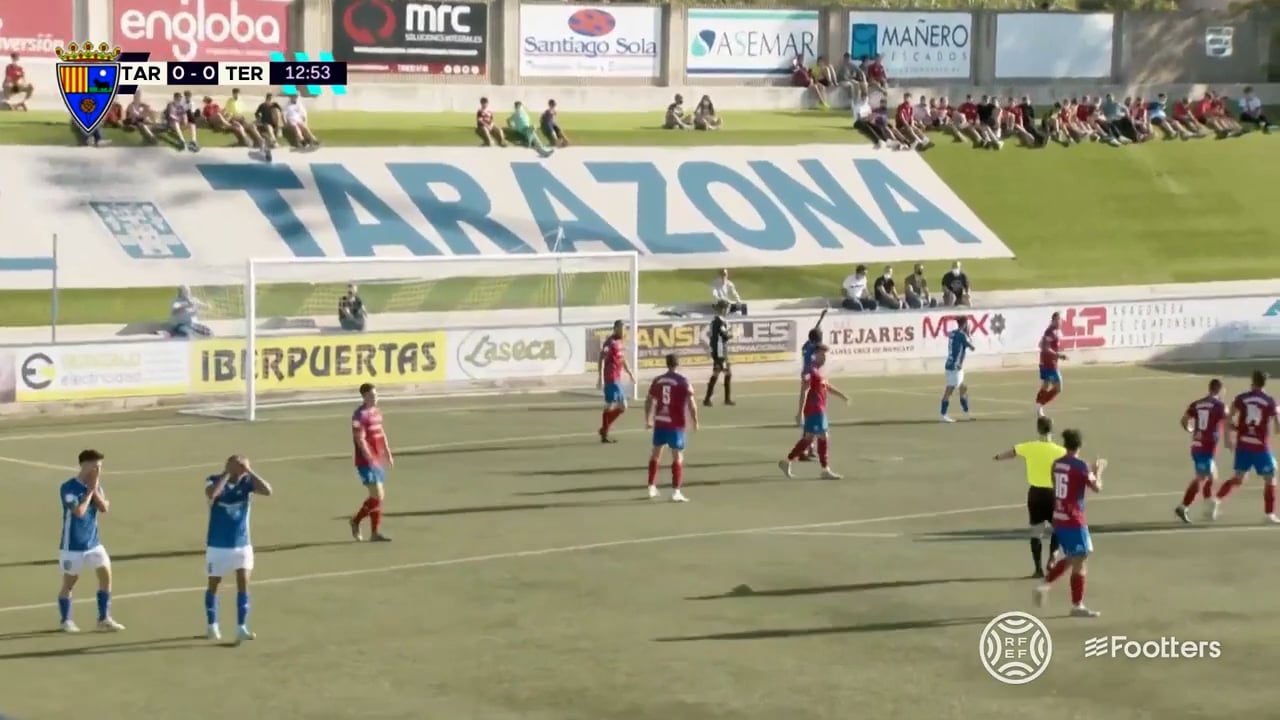 (RESUMEN y GOLES) SD Tarazona 1-2 CD Teruel / J 4 / 2ª RFEF - Grupo 3 / Fuente Facebook CD Teruel