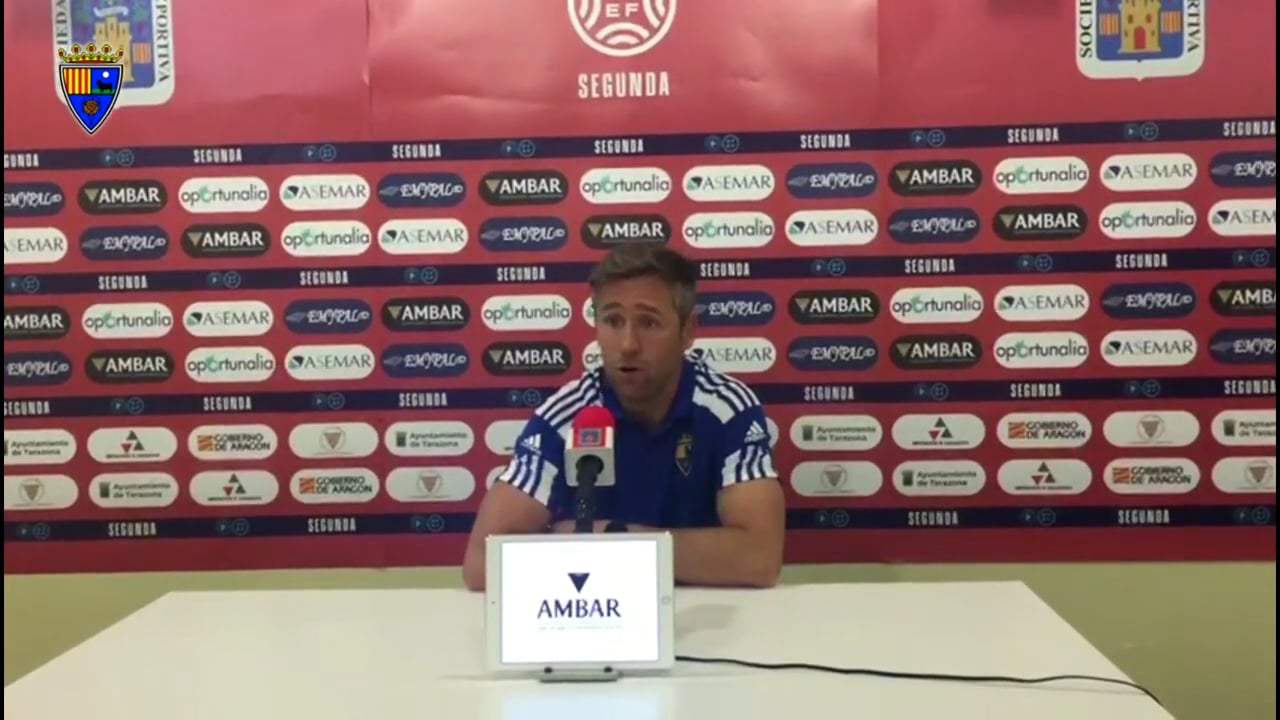 VÍCTOR BRAVO (Entrenador Teruel) SD Tarazona 1-2 CD Teruel / J 4 / 2ª RFEF - Grupo 3 / Fuente Facebook CD Teruel