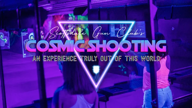 Anniversary trip 2023! Glow in the dark skeet shooting! Definitely wor