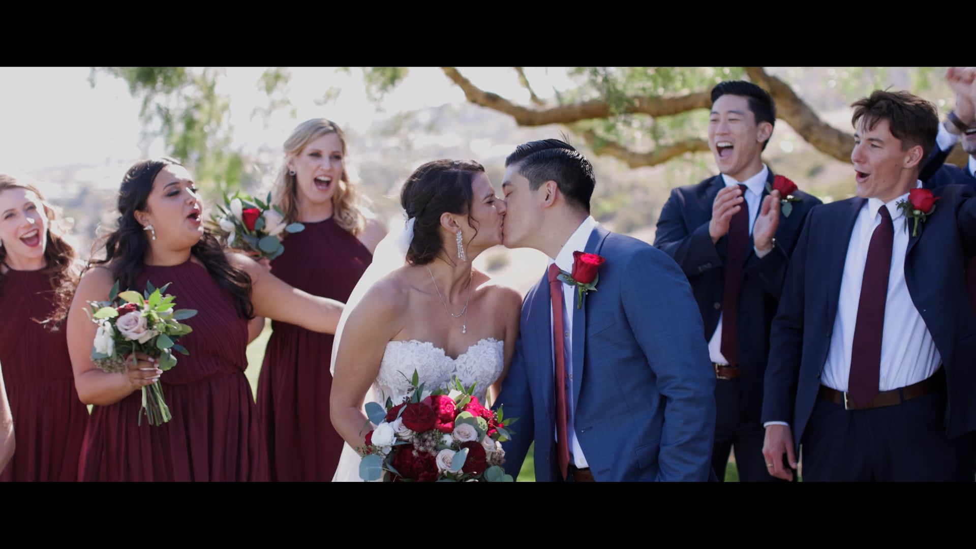 Sarah & Jon - Catalina View Gardens, California