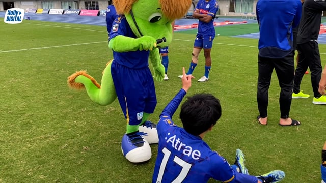 【第31節 vs.金沢】ホーリーくん&にいざカメラ