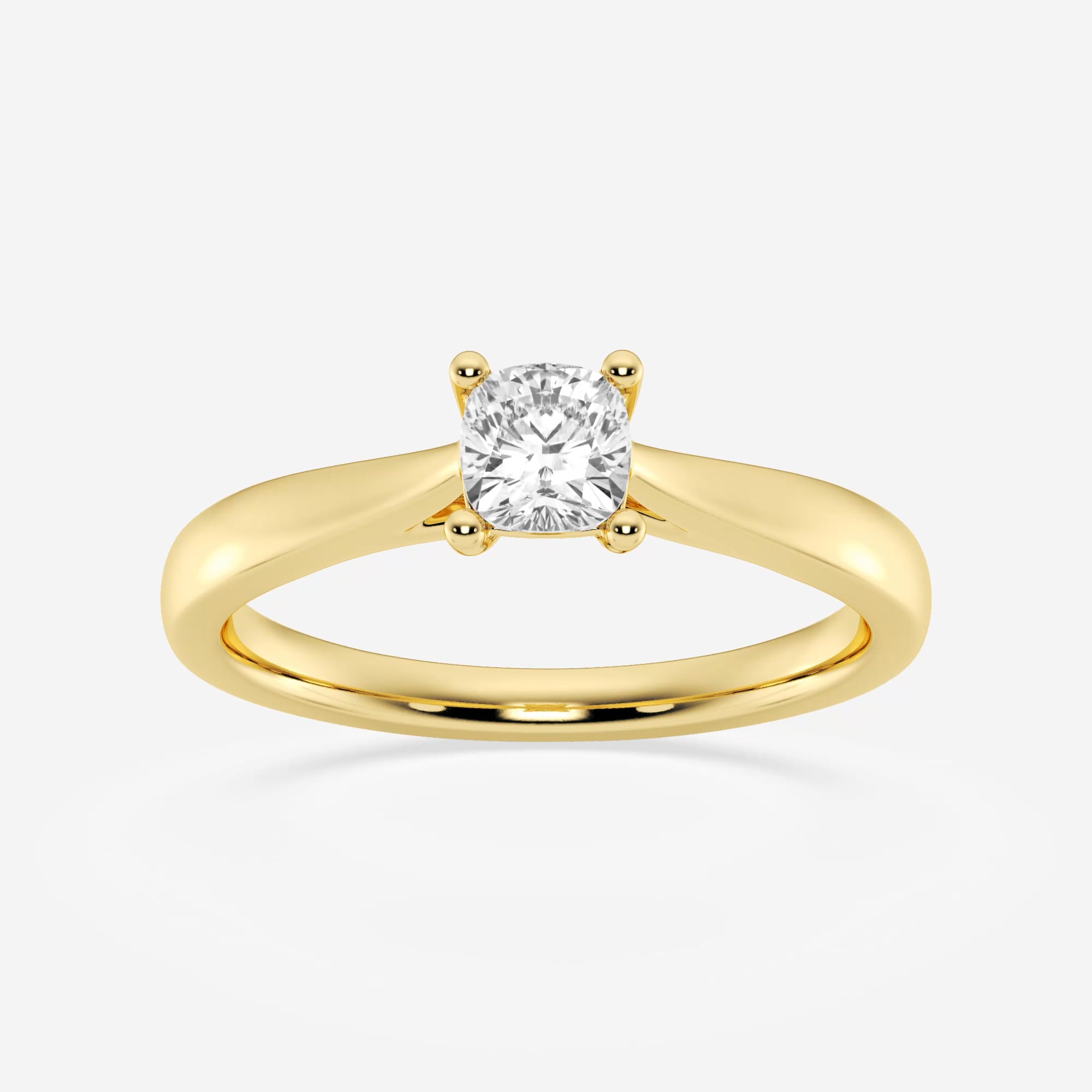product video for 1/2 ctw Cushion Lab Grown Diamond Trellis Solitaire Engagement Ring