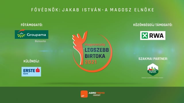 A Magyarország Legszebb Birtoka idei gálaestjén az Erste Bank különdíját Günzer Tamás Pincészete nyerte el