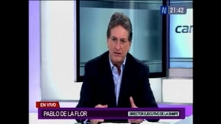 Entrevista a Pablo de la Flor en Canal N