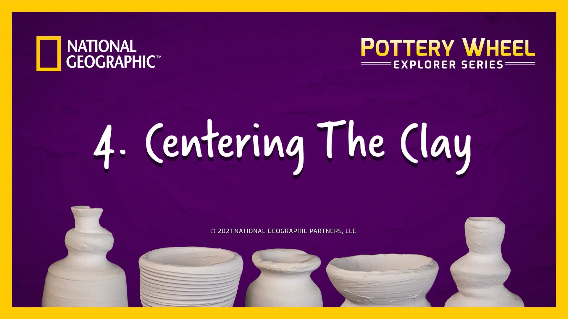 National Geographic - Pottery Wheel - Centering The Clay on Vimeo