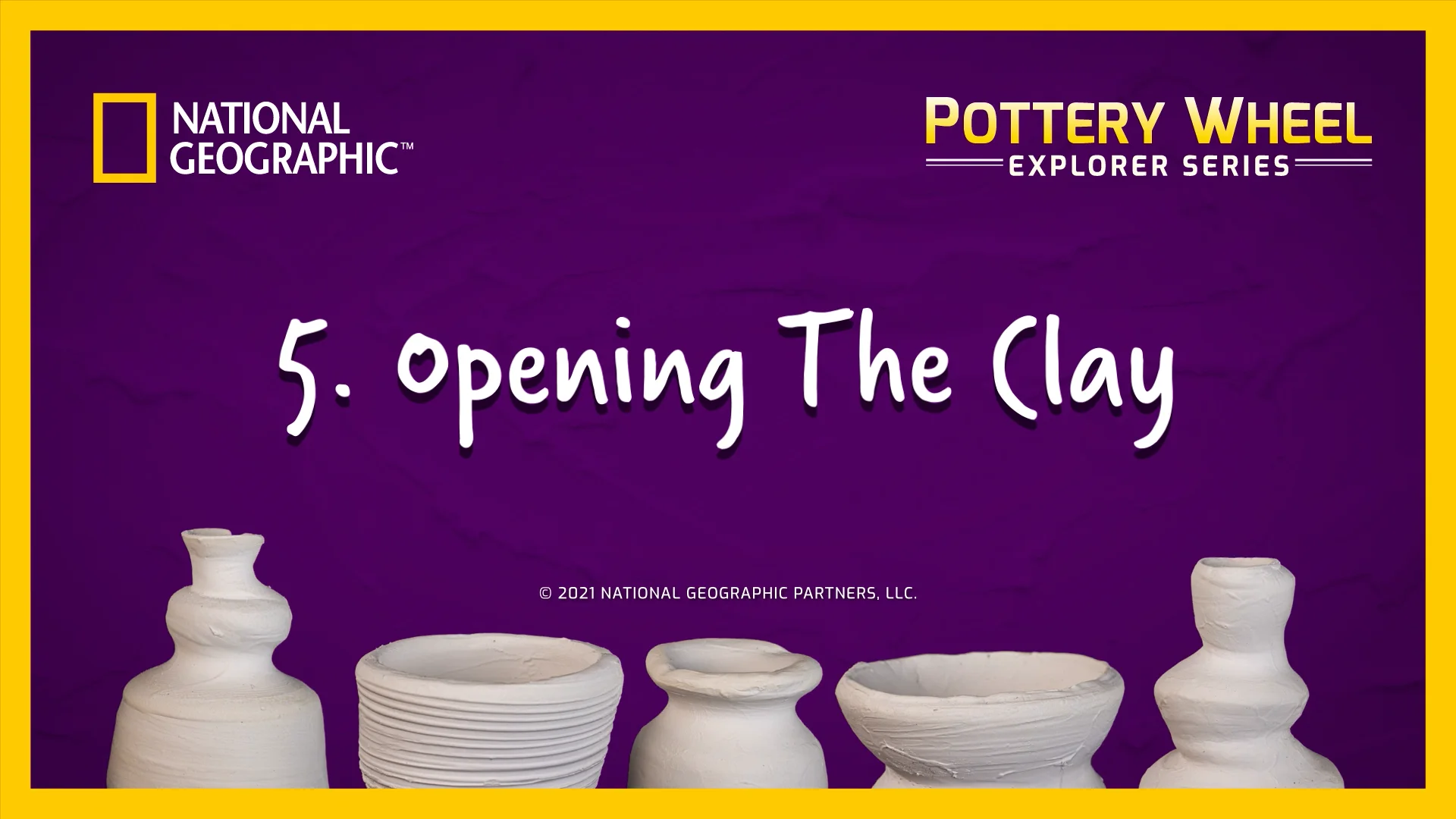 National Geographic - Pottery Wheel - Opening The Clay on Vimeo