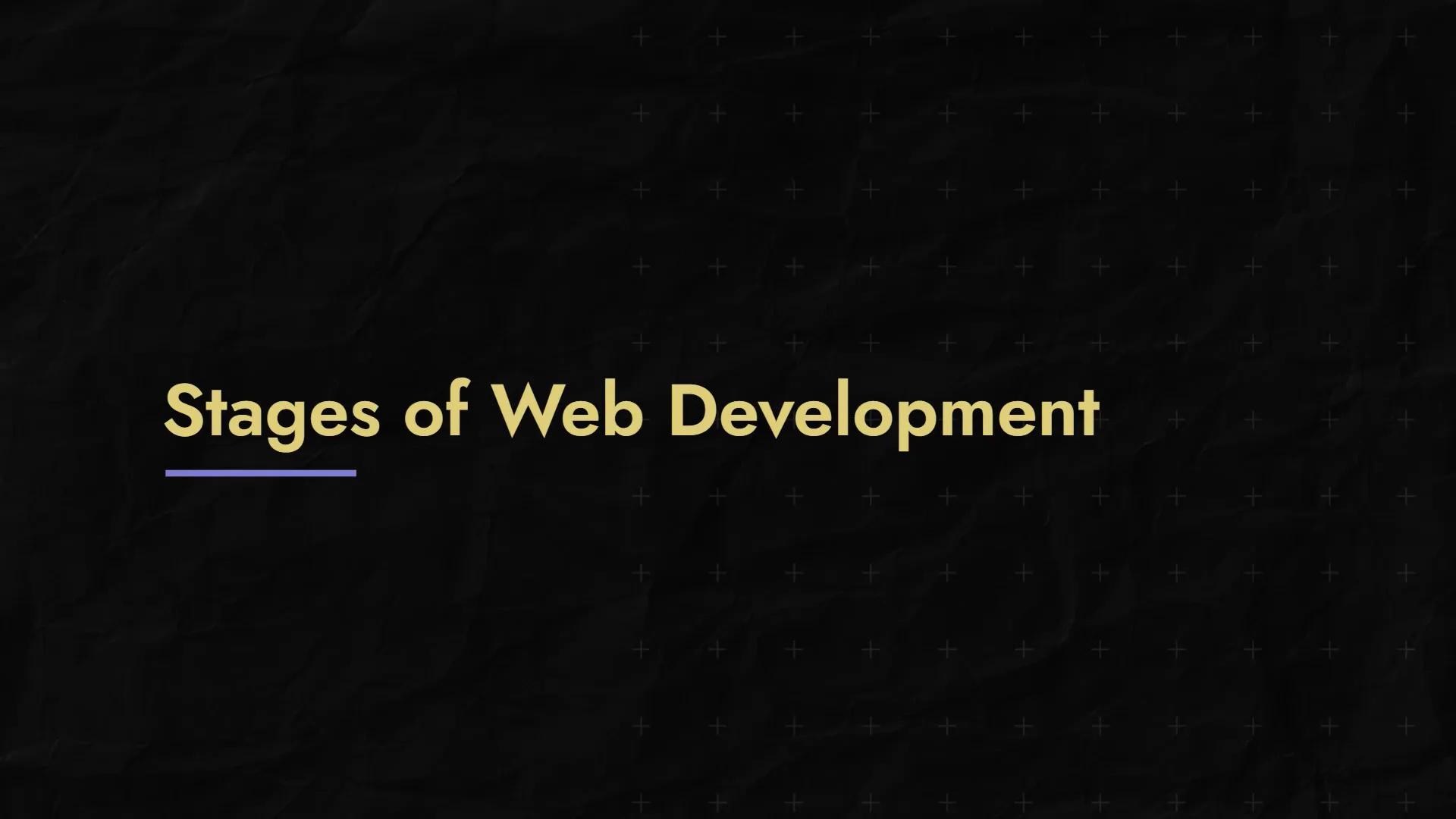 22 Phases of Web Development on Vimeo