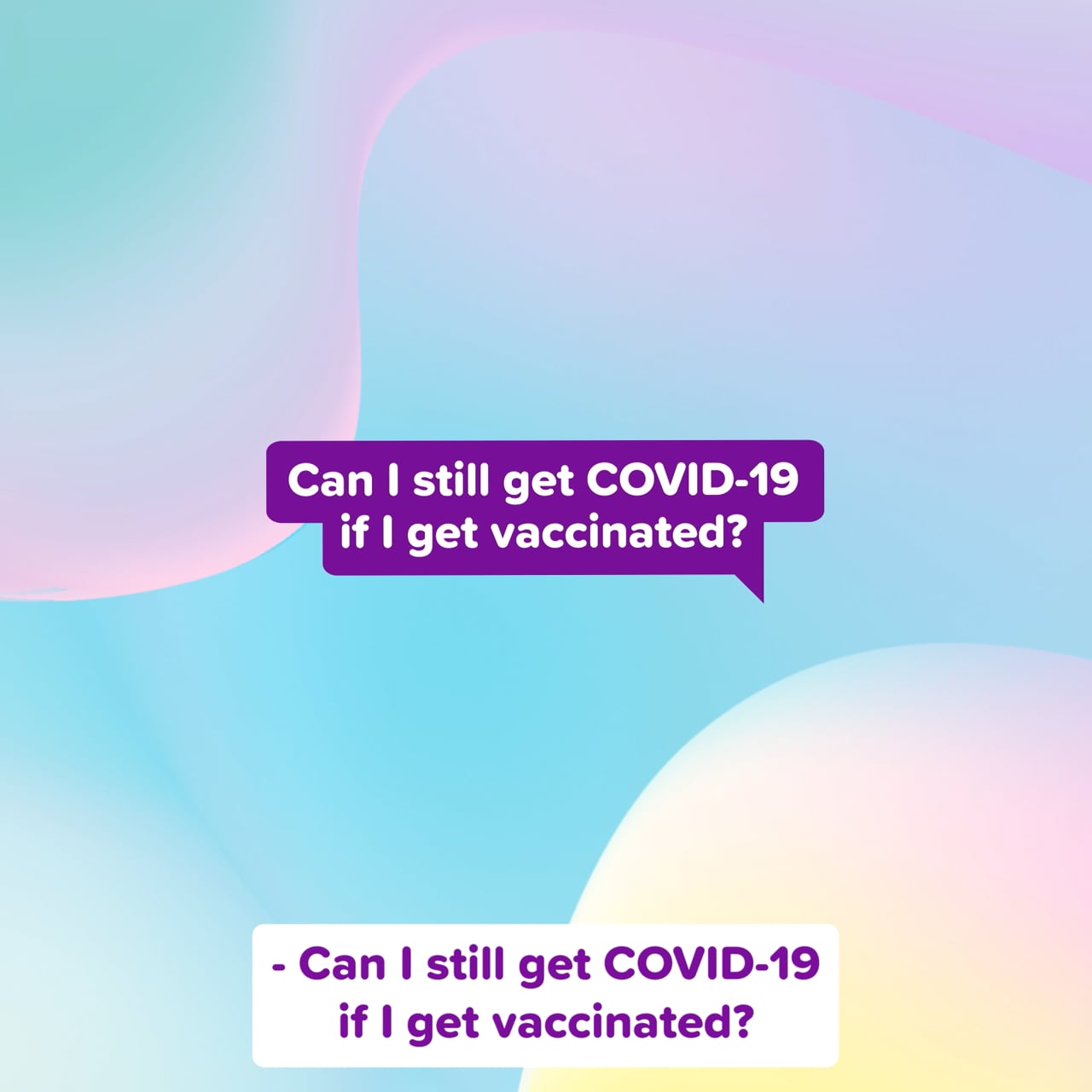 I am vaccinated