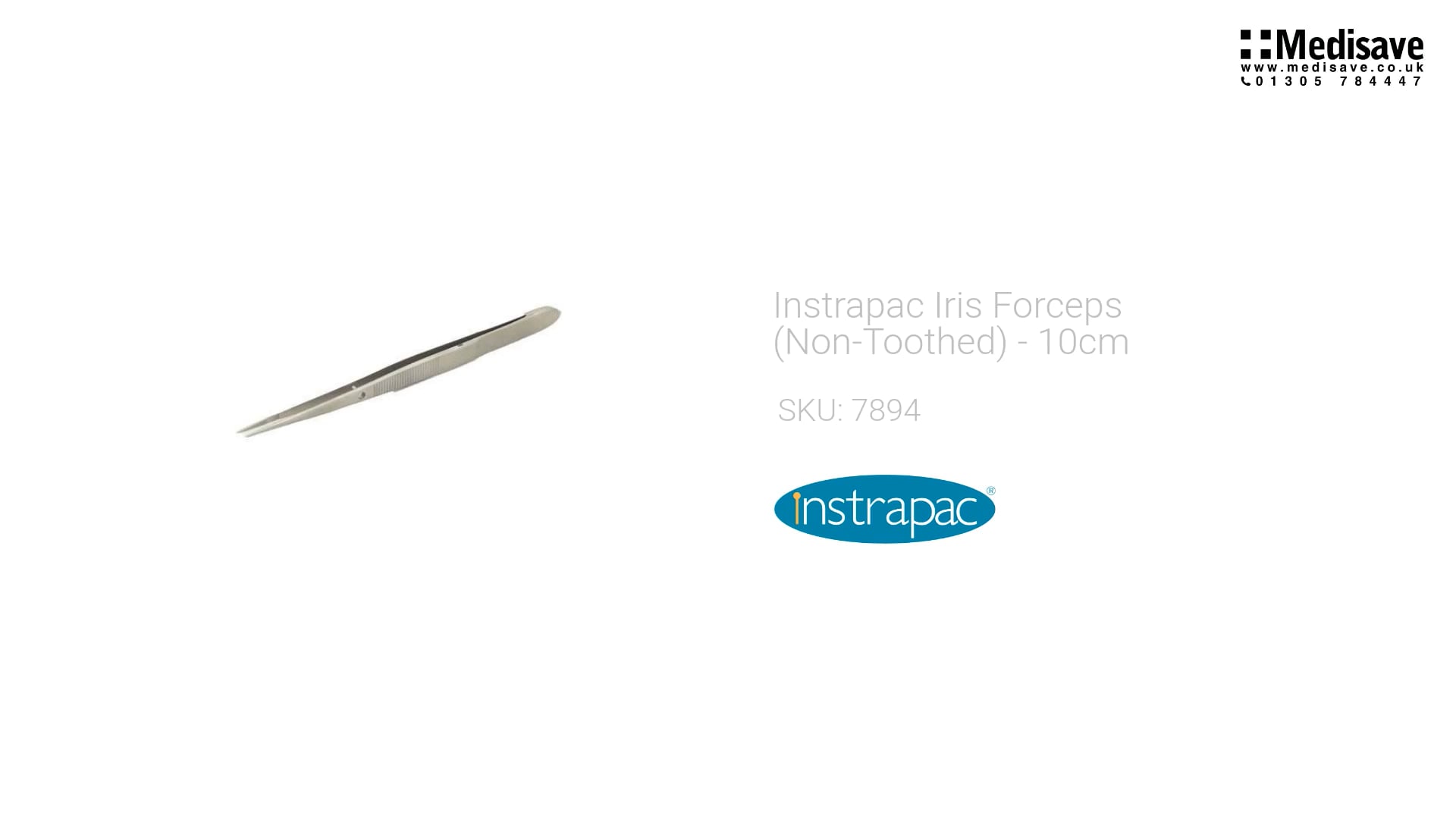 Instrapac Iris Forceps Non Toothed 10cm 7894mp4 On Vimeo 