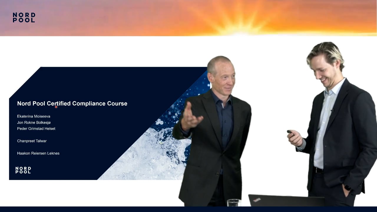 Introduction to power market regulation and to Nord Pool Certified