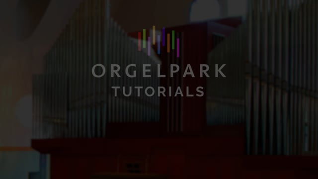 Orgelpark tutorial Ben van Oosten Verschueren orgel