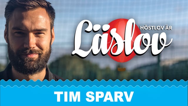 Tim Sparv som Läslovets resekompis