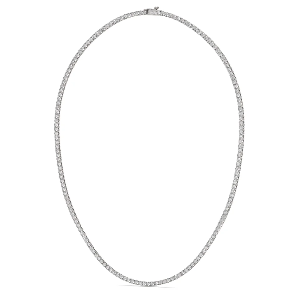Lab Grown Diamond Legacy 16 in. Tennis Necklace Charles Colvard