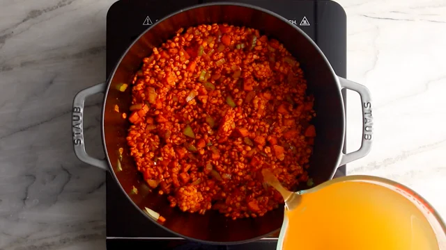Crockpot Red Curry Lentils Recipe - Pinch of Yum