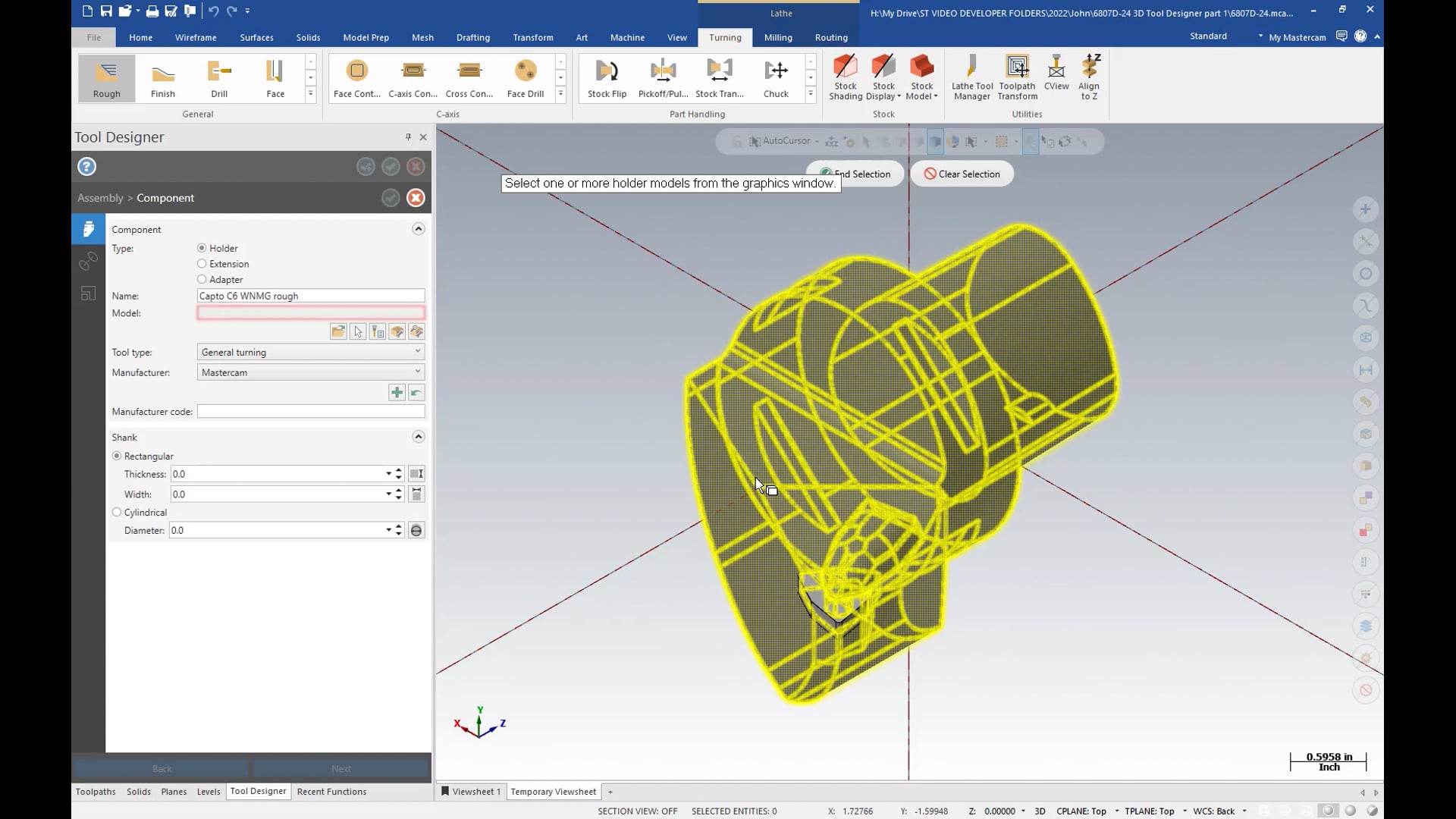 3D Tool Designer - Holders