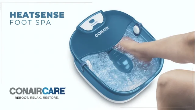 Conair, Spa Para Pies Con Burbujas Y Calentador De Agua