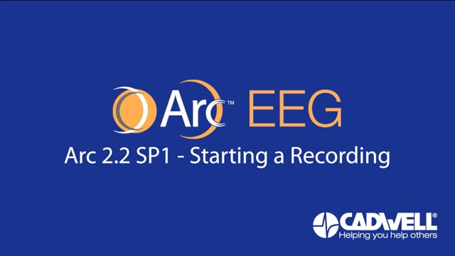 Arc EEG Basics #2 - Start a Recording