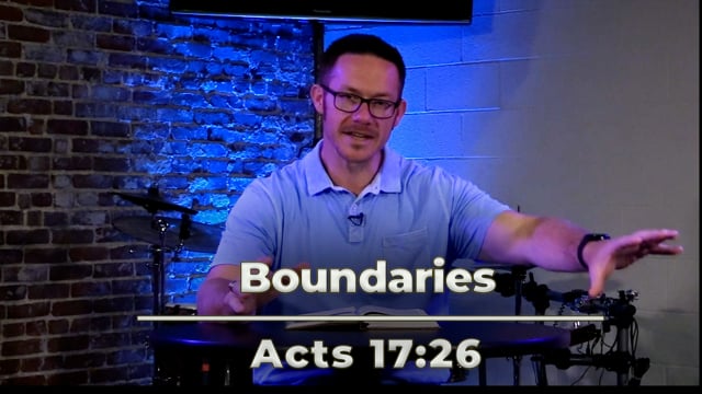 Boundaries | Acts 17:26