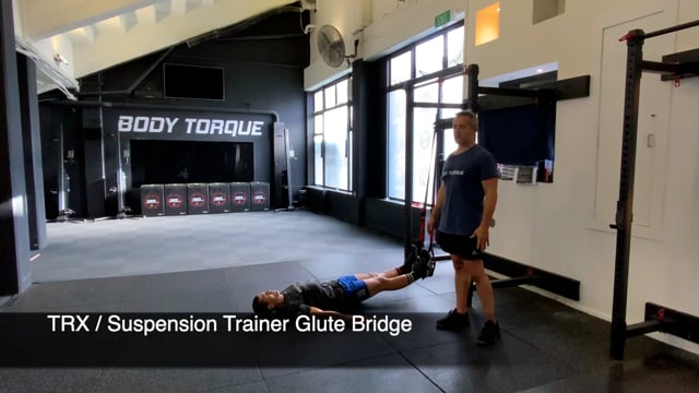 TRX Suspension Glute Bridge