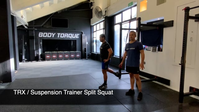 TRX Suspension Split Squat