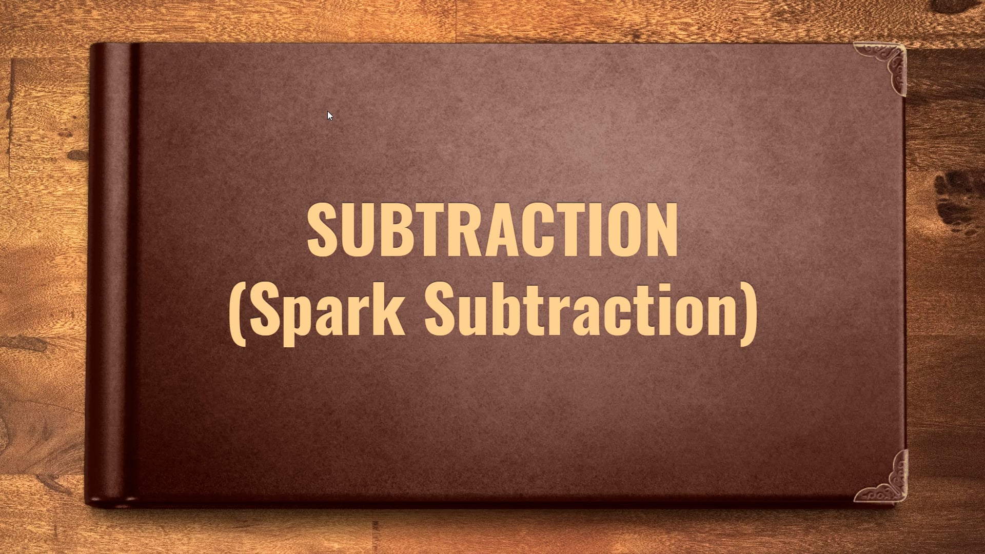 Vedic Maths: Spark Subtraction