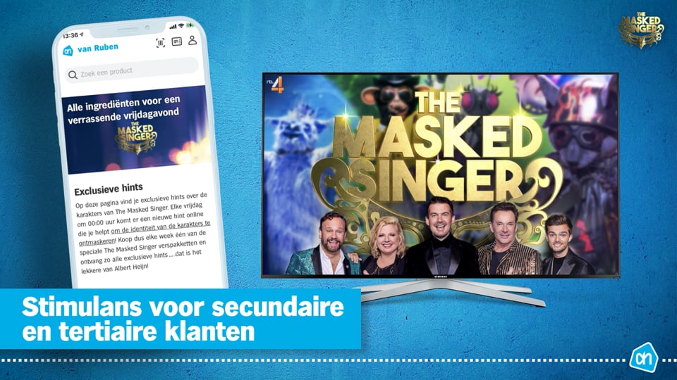 Video afspelen "Video content | Dentsu / Albert-Heijn - Case video: The masked singer (2021)"