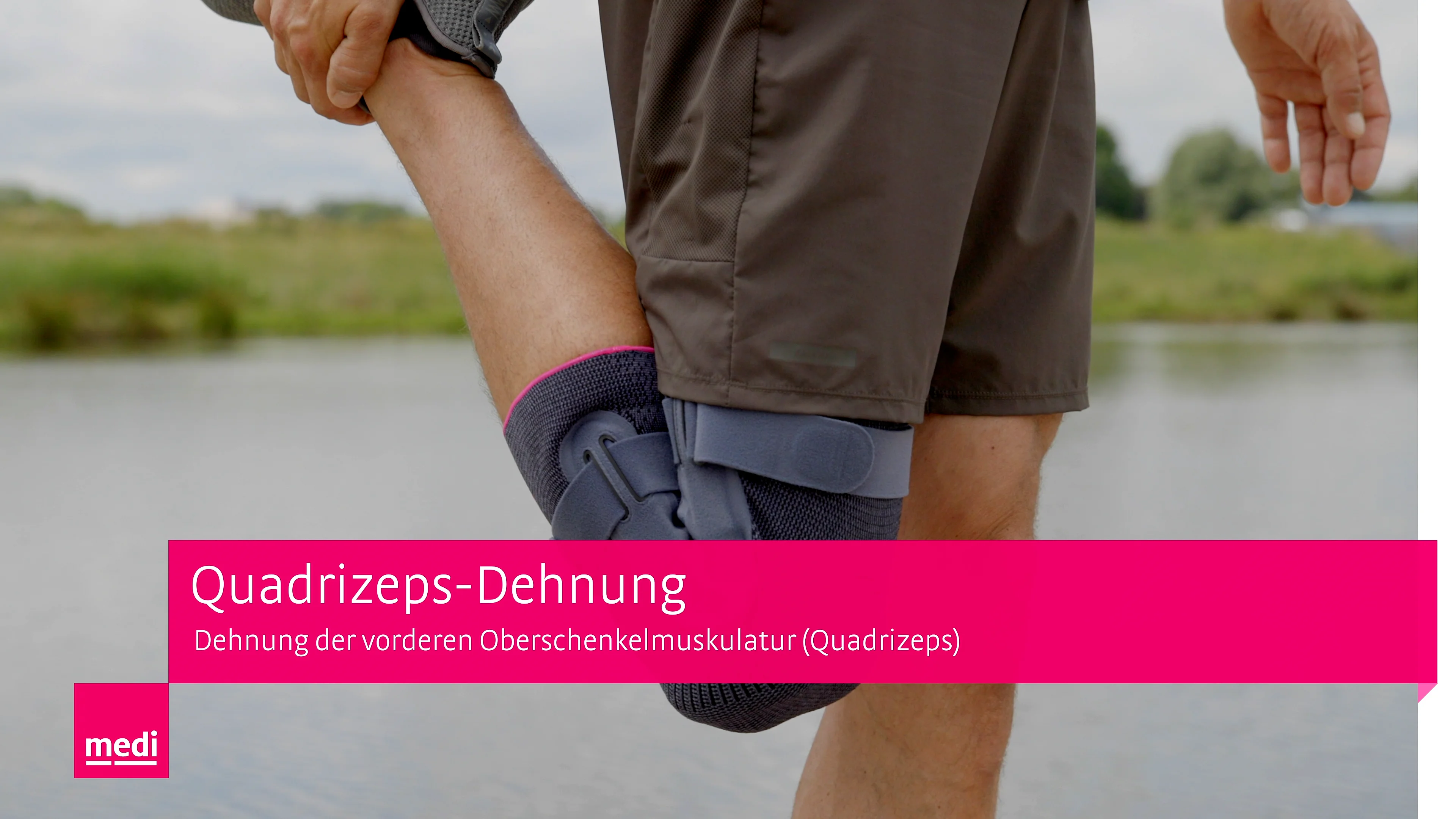 QuadrizepsDehnung Therapiebegleitende Übung bei KnieInstabilitäten on Vimeo