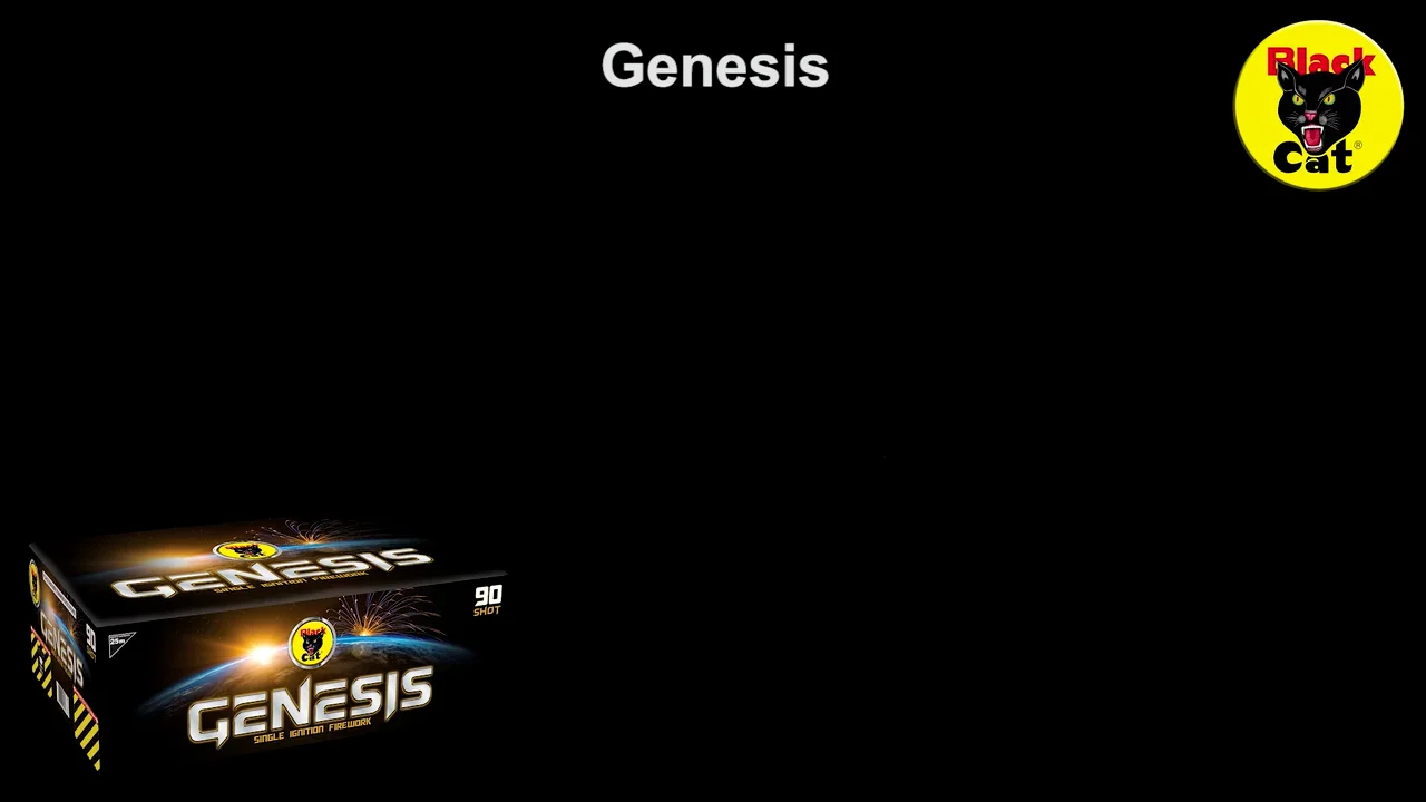 Genesis Single Ignition Firework | Black Cat Fireworks Genesis Single Ignition Firework | Black Cat Fireworks