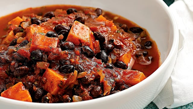 Sweet Potato & Black Bean Chili