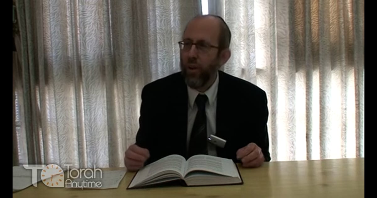 R' Daniel Travis | Mishlei Chapter 3 Verse 35, Ending Machlokes Part Two