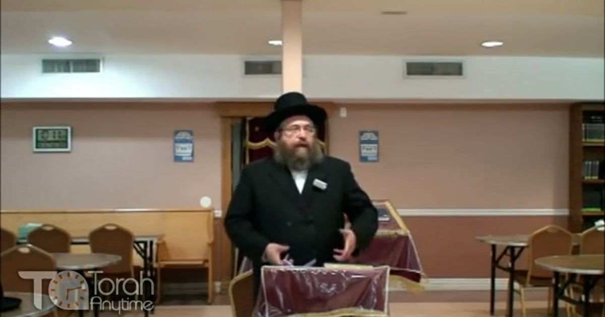 R' Fischel Schachter | Meaning To Every Time And Place