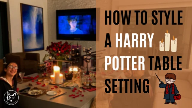 12 Finds for a Magical Harry Potter Table Setting — Vegan Design