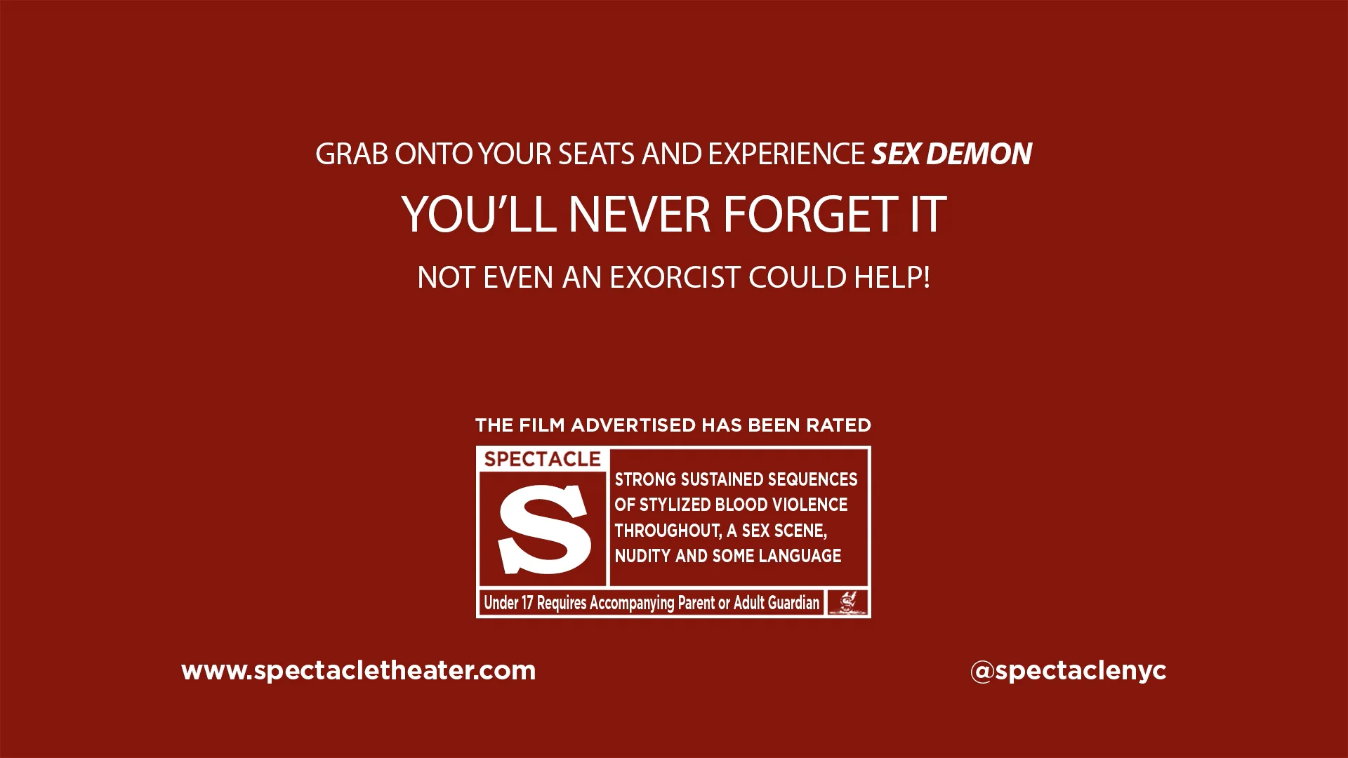 SEX DEMON (dir. J.C. Cricket, 1975) on Vimeo