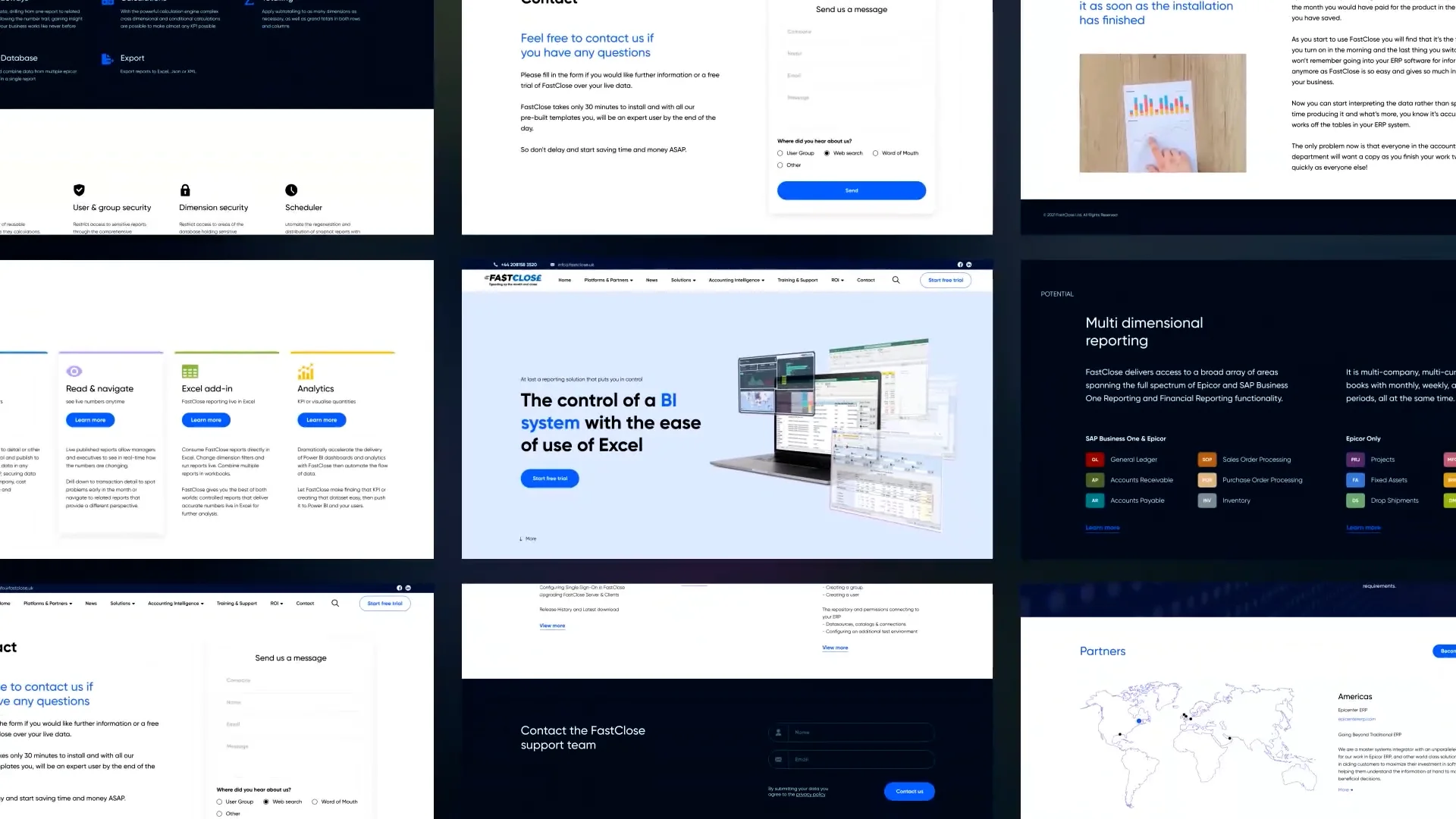 Fast Close web design & development on Vimeo