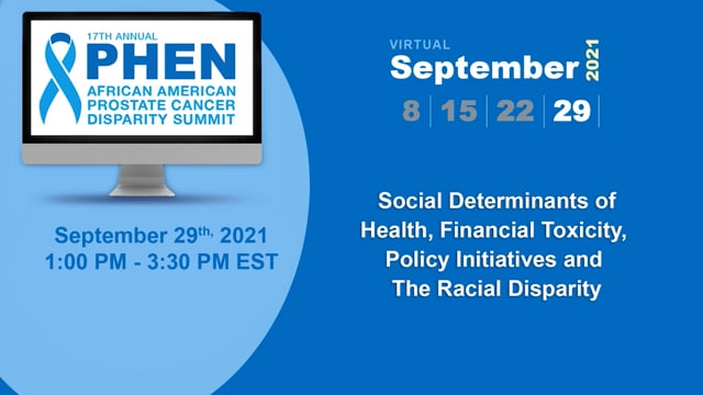 Social Determinants of Health, Financial Toxicity, Policy Initiatives and The Racial Disparity