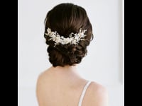 CAPUCINE | Crystal Wedding Hair Vine
